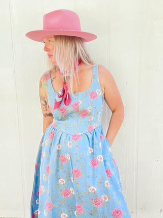 Tennessee Rose Denim Dress