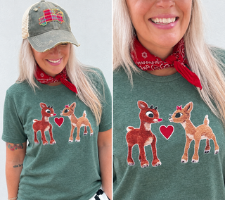 Reindeer Love Treasure Tee