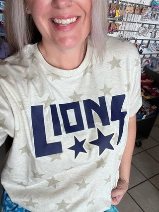 Lions Lightning Bolt Tee/Pullover