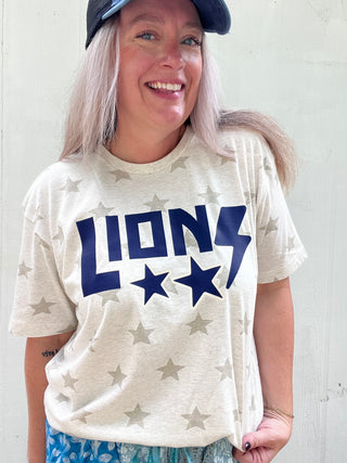 Lions Lightning Bolt Tee/Pullover