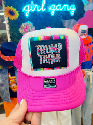 Trump Train Layered Trucker Hat