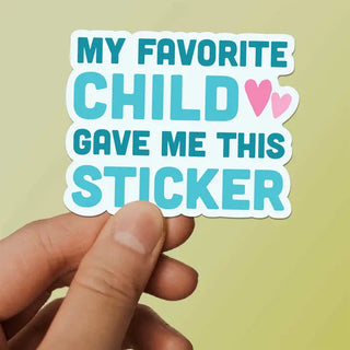 Fave Child Gift Sticker
