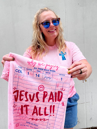Jesus Paid It All Tee