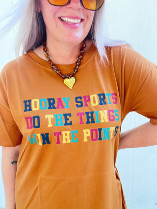 Hooray Sports Game Day Tshirt Dress
