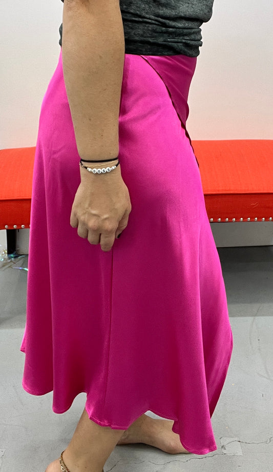 Everything is Perfect Midi Skirt [Pink]
