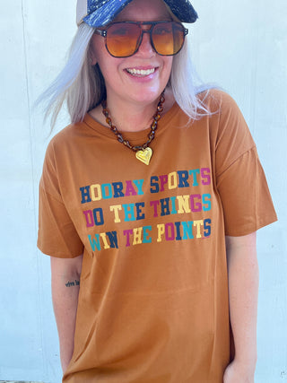 Hooray Sports Game Day Tshirt Dress
