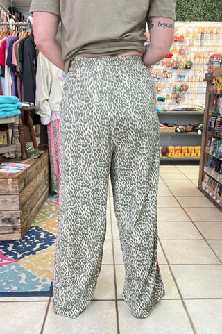 Wild & Laced Trouser Pants [Pink]