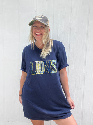 *Special Order* Lions Sequin Spirit Tee