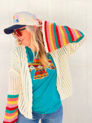 Harvest Hues Knit Cardigan
