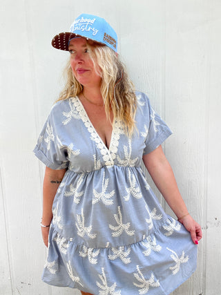 On Island Time Babydoll Dress
