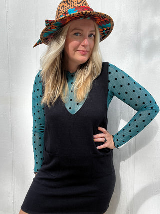 Midnight Layers Knit Dress