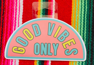 Good Vibes Only Sticker