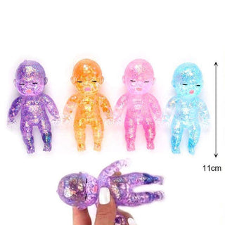 Glitter Baby Squeeze Squishy Stress Relief Toy
