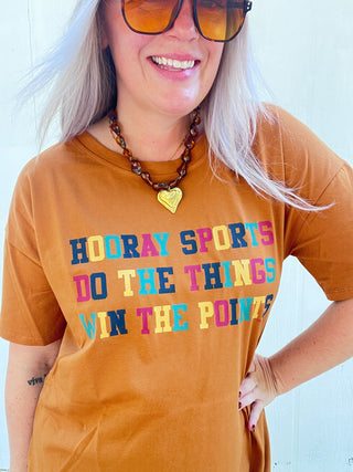Hooray Sports Game Day Tshirt Dress