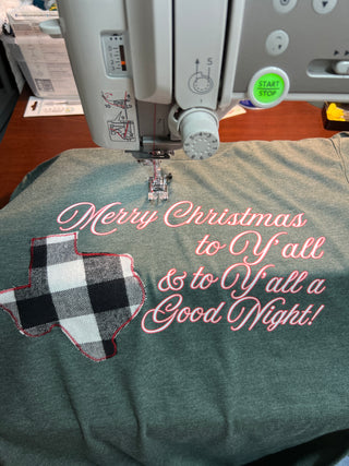 Merry Christmas to Y'all Tee