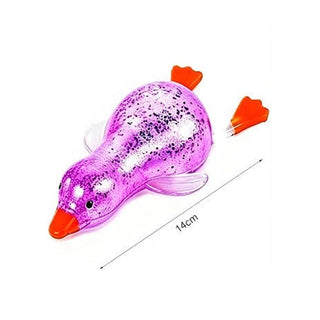 Glitter Duck Squeeze Squishy Stress Relief Toy