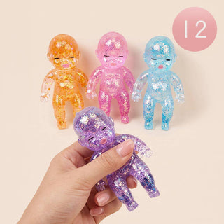 Glitter Baby Squeeze Squishy Stress Relief Toy