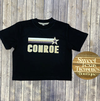 Conroe Boyfriend Cropped Tee