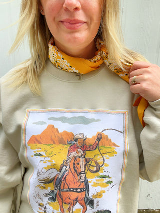 *True Treasure* Desert Cowboy Pullover