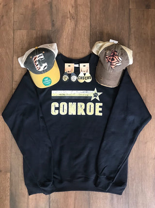Conroe Game Day Crew Pullover