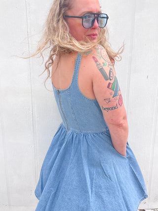 Blue Jean Belle Dress