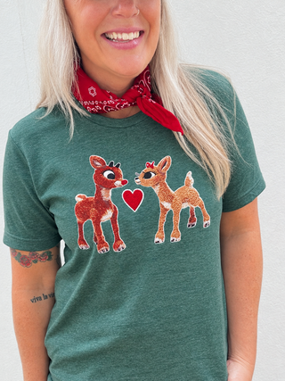 Reindeer Love Treasure Tee