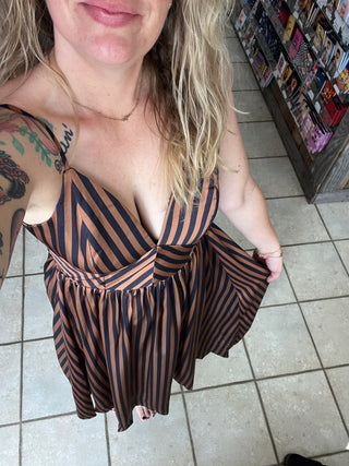 Mocha Muse Slip Dress