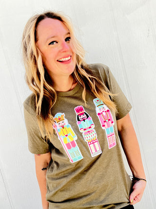 Nutcracker Chenille Patch Tee