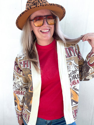 Feedbag Cotton Cardigan [Lion]