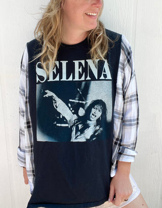 *True Treasure* Selena Reworked Flannel [M/L]