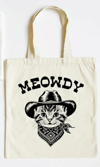 Meowdy Tote