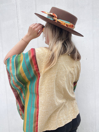 Lago Carhartt Reworked Poncho Top [Mustard]