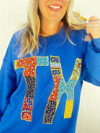*True Treasure* Primary TX Quilted Pullover [2XL]