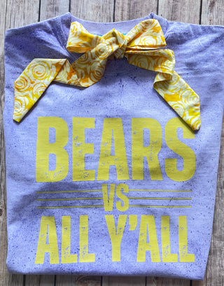 Bears vs All Y'all Tee/Pullover
