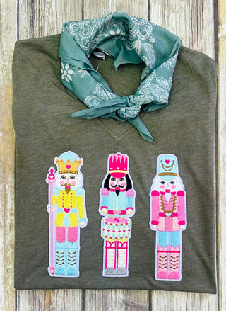 Nutcracker Chenille Patch Tee
