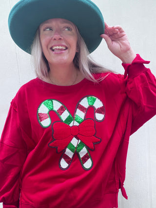 Candy Cane Lane Pullover