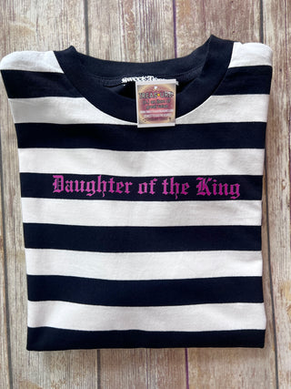 Daughter of the King Striped Tee