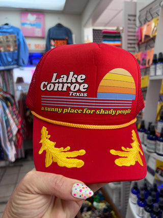 Lake Conroe Shady Captain Hat [4 Colors]