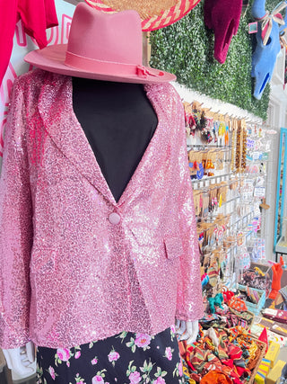 Pink Pony Club Sequin Blazer
