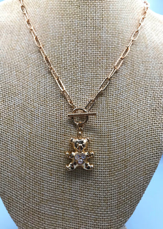 Bear Chainlink Necklace