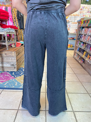 Last Call | Large | Weekend Wash Cargo Pants [Black]