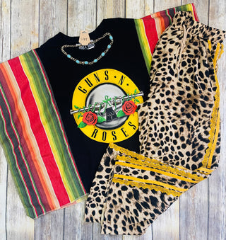 Last Call | Small Wild & Laced Trouser Pants [Mustard]