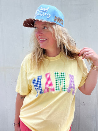 Gingham Gang Mama Tee