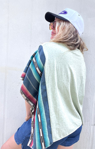 Maverick Carhartt Reworked Poncho Top