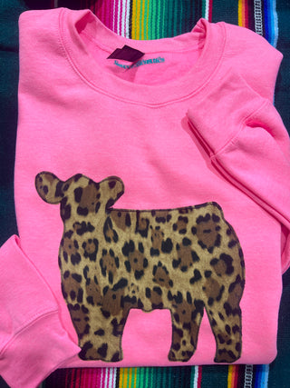 Big Cat Leopard Pullover