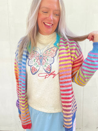 Cardigan of Many Colors