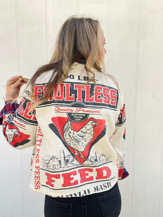 Feed Bag Cardigan [Chicken]