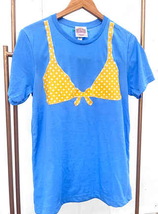 Knot Your Average Bikini Top Tee [Yellow]