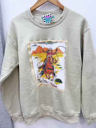 *True Treasure* Desert Cowboy Pullover