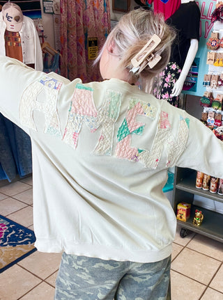 *True Treasure* Amen Quilted Cardigan [Medium]